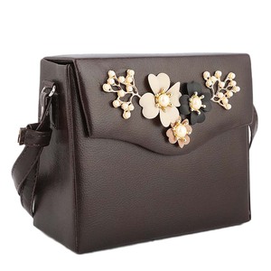 กระเป๋าสะพายไหล่ผู้หญิง (KAM-324) - สีกาแฟ - Product Image 1