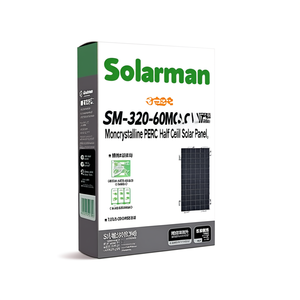 Panel Solar Monocristalino PERC de Media Celda Tipo N Solarman SM-320-60MC - Product Image 2