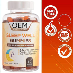 Comprimés de chewing-gum et de mélatonite pour enfant, prix d'usine, meilleur sommeil, sans sucre, 3Mg, <span class=keywords><strong>5</strong></span> <span class=keywords><strong>Mg</strong></span>, 10Mg - Product Image 4