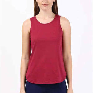 Nouveau débardeur femme 2026 de qualité supérieure, service OEM personnalisé, dernier design / Débardeur femme respirant couleur unie à séchage rapide et écologique - Product Image 1