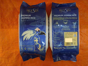 Riz jasmin à grains longs de récolte ancienne - Marque Blue Silk de VILACONIC/ RIZ AU JASMIN/ARROZ PERFUMADO Vietnam-Ms.Ellen - Product Image 5