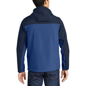 Veste coupe-vent légère en softshell au design personnalisé, imperméable et coupe-vent, veste bomber de randonnée pour hommes - Product Image 3