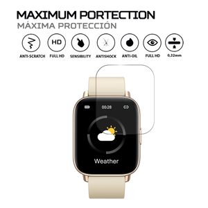 ANTISHOCK Screen Protector for Zeblaze GTS Pro Smart <b>Watch</b> <b>Cases</b> - Product Image 2