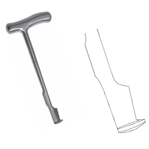 Venta caliente CE aprobado JARIT Vascular Cardiovascular Lebsche esternón cincel/herramienta de corte de hueso de esternón - Product Image 1