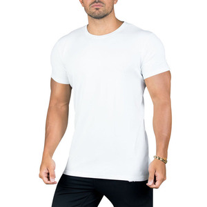 Camiseta de punto de bambú para entrenamiento, ropa deportiva atlética para gimnasio personalizada para hombre, estilo informal de Fitness activo - Product Image 6
