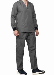 Men Women Medical Spa Nursing Clinic Uniform Hospital <b>Scrub</b> <b>Set</b> Uniform 2pcs Pants <b>Sets</b> - Product Image 5