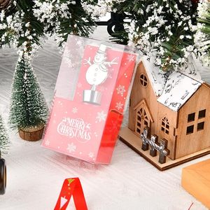 Tapones de botellas de vino de Navidad Juego de tapones de vacaciones de Navidad Tapas reutilizables Selladores de botellas Empaquetado individualmente para la decoración de Navidad-Venus - Product Image 4