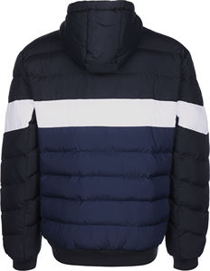 2024 New Fashion Custom Men's <b>Thin</b> Woolen Coated <b>Waterproof</b> Windproof Hooded Puffer <b>Jacket</b> OEM Service High Quality Winter - Product Image 2