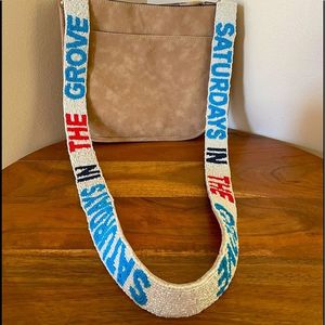 Sangle de sac à main de style fait main avec broderie complexe directement d'usine avec artisanat de couture et de couture - Product Image 1