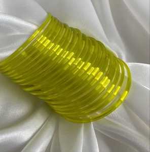 Professional Handcrafted Top Trending Decorative Glass Bangles <b>Set</b> for Ladies Bridal Bangles for Sale - Product Image 2