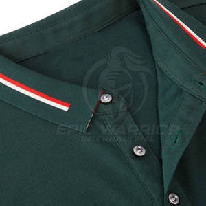 Chemises à manches courtes respirantes de haute qualité pour hommes, 100 % coton, avec logo personnalisé, poche et motif uni en toile – Fabrication artisanale - Product Image 2