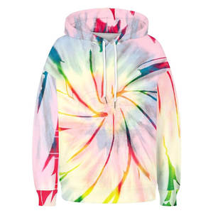 Sweat-shirts à capuche tie-dye pour femmes, légers, design 2026, personnalisés, à séchage rapide - Product Image 3