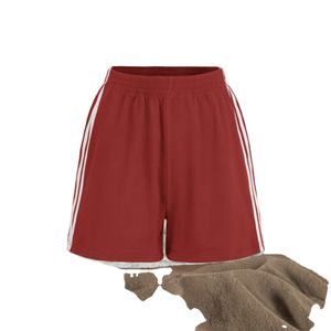 Shorts de sport décontractés pour hommes, taille mi-haute, en toile respirante, avec cordon de serrage, motif numérique personnalisé, impression numérique unique, vente en gros - Product Image 2