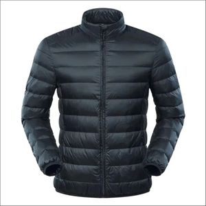 Chaqueta de Invierno Acolchada de Lona con Logotipo Personalizado, Cuello Alto, Estilo Urbano, Relleno de Burbujas, para Hombre - Product Image 5