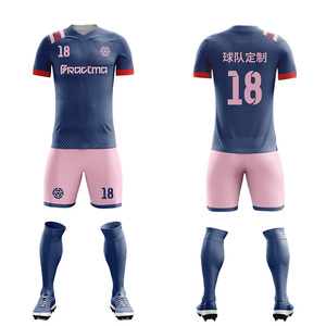 Chuyên Nghiệp Tùy Chỉnh Thiết Kế Bóng Đá Bộ Dụng Cụ Đầy Đủ Bộ Bóng Đá Thanh Niên Người Đàn Ông Đội Bóng Đá Jersey - Product Image 1