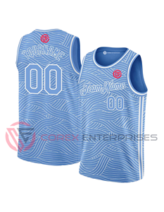 Maillot de basket-ball de mode de couleur personnalisée respirant et coutures à séchage rapide maillot de basket-ball de haute qualité - Product Image 4