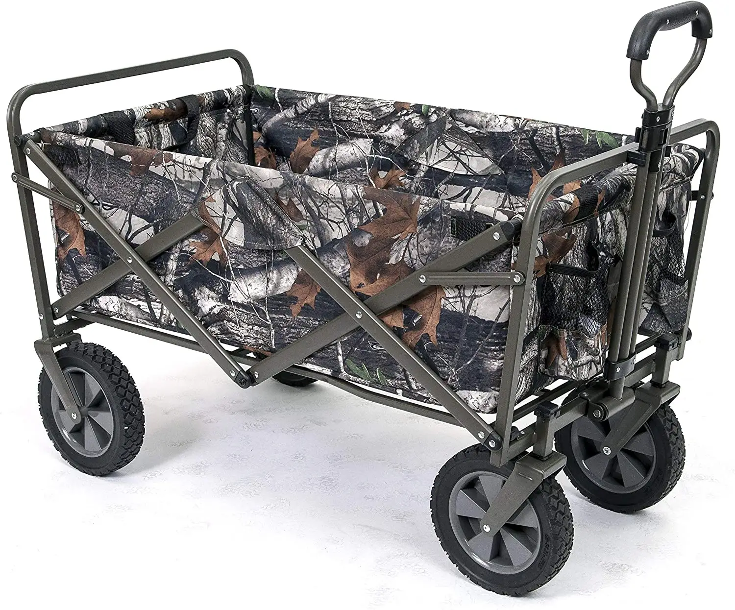 Garden Multifunctional Folding Camping Cart Portable Beach Trolley Cart Camping Folding Wagon