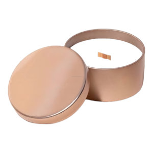 Wholesale Premium Metal Wax Candle <b>Jar</b> with Lid for Home <b>Decoration</b> - Product Image 6