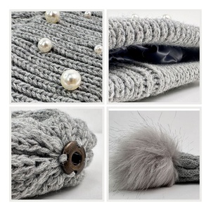 Bonnet d'hiver doux personnalisable avec personnage imprimé Fluffy Warm Pom Pom Usage quotidien Confortable pour le voyage - Product Image 5