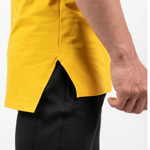 Custom Yellow Gym Fitness Short Sleeve Summer <b>Men</b> <b>T</b> <b>Shirt</b> Quick Dry Cotton Material Cheap Price Round Neck Man <b>T</b> <b>Shirts</b> All Size - Product Image 2