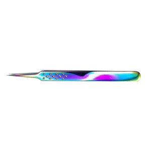 Extension de cils d'isolation longue ligne droite pince à épiler Kit de pinces à cils 45 degrés vendeurs de pinces à cils - Product Image 4