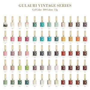 2024 Gulauri Nagellak Set Uv Gel Gel 100 Kleuren 13G Alle Seizoenen Collectie Nail Art Professional Voor Nagelsalon