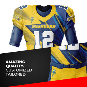 Meilleur uniforme de football américain confortable nouveau style pour l'entraînement/uniforme de football américain de haute qualité 2025 - Product Image 5