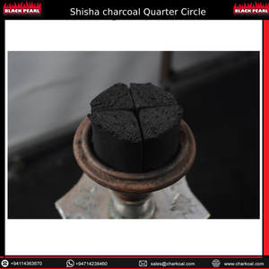 Carbón de cáscara de coco natural 2024, carbón de Shisha con forma de cuarto de círculo, listo del fabricante para narguile - Product Image 5
