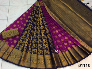ชุดส่าหรีผ้าไหมสำหรับผู้ใหญ่ชุดปาร์ตี้สำหรับ salwar lehenga choli สไตล์ปากีสถาน - Product Image 2