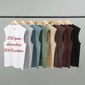 เสื้อกล้ามผู้ชายสีเขียวอ่อน คอกลม สีพื้น ผ้าถัก ระบายอากาศ แห้งเร็ว เหมาะสำหรับออกกำลังกายและเล่นกีฬา - Product Image 4