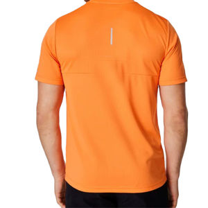 T-shirts 100% coton personnalisés pour hommes avec tissu en jersey à manches courtes anti-rides respirant coupe normale avec logo personnalisé - Product Image 4