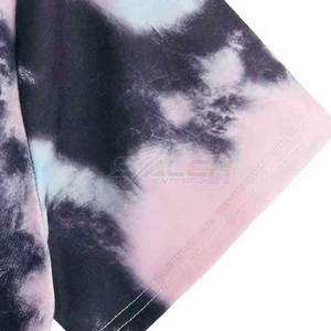 Design personnalisé utilisation en extérieur femmes Tie Dye Crop Top dernière couleur confortable femmes Tie Dye Crop Top - Product Image 3