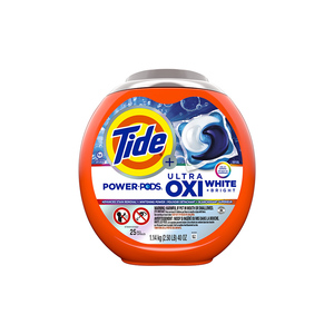 Obtenez Tide Ultra OXI détergent à lessive en vrac nettoyage puissant pour 94 charges par bouteille de 132 floz - Product Image 5