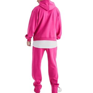 Prix Abordable Qualité Supérieure Nouveauté 2026 Survêtements d'Hiver Tendance pour Hommes Vente en Gros Personnalisable Ensemble Molletonné Uni pour Hommes 2026 - Product Image 2