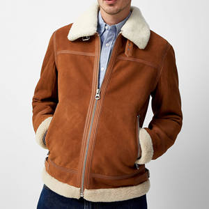 แจ็กเก็ตขี่จักรยานมีซิปสำหรับผู้ชาย100% หนัง PU ดีไซน์แฟชั่นคุณภาพสูงสินค้าใหม่ - Product Image 2