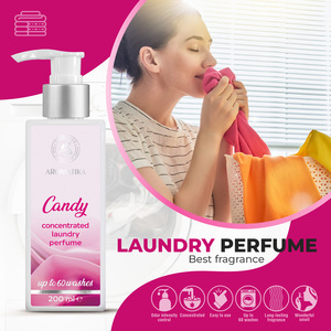 Adoucissant textile <span class=keywords><strong>parfum</strong></span>é Aromatika Sweet Candy, <span class=keywords><strong>parfum</strong></span> concentré, 200 ml, jusqu'à 60 lavages, pour l'entretien de la <span class=keywords><strong>maison</strong></span> - Product Image 4