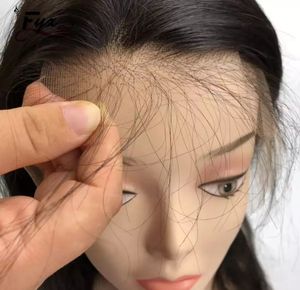 Ladies High-Density Lace Front 13x4 Straight Perruque Glue-Less Remy Human Hair Replacement Unit Baby Hair Natural Hairline Brazilian - Product Image 5