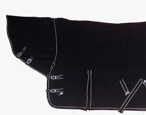 Alfombra láser para carreras de caballos de invierno de alta calidad al por mayor, forro de nailon 210, cuello alto, hebilla de Metal frontal, forro polar de algodón impermeable - Product Image 4