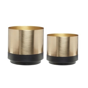 Jardinière de sol finition or de haute qualité pour pots de fleurs faits à la main pour la maison et le jardin exportés d'Inde - Product Image 5