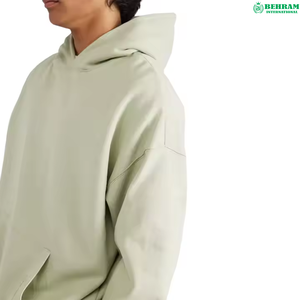Sweat-shirt à capuche unisexe personnalisé en polyester/coton, molletonné/éponge, respirant et écologique, haute qualité 2026 pour homme - Product Image 3