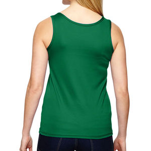 Camiseta sin Mangas de Verano para Gimnasio, Personalizada al por Mayor, Sexy, Cuello Redondo, Costuras en Contraste, Transpirable, de Secado Rápido, Marca Personalizada - Product Image 2