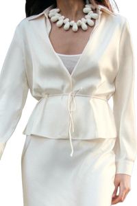 Top informal elegante para mujer de calidad superior, ideal para el verano y la primavera, looks de moda disponibles a precios mayoristas - Product Image 2