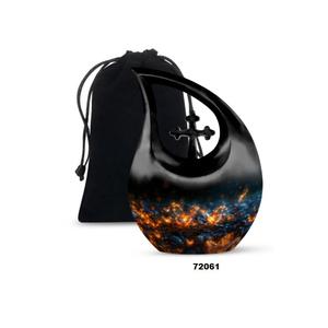 รูปผีเสื้อสีชมพูสวยงามสำหรับใส่เถ้ากระดูกของผู้ใหญ่สำหรับใส่เถ้ากระดูกของตกแต่งพร้อมถุงกำมะหยี่ฟรี - Product Image 5