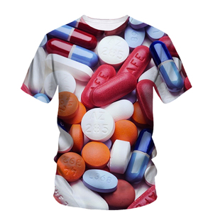 Conception personnalisée imprimé hommes 100% coton T-Shirt décontracté surdimensionné graphique T-shirt pour Hip Hop Style tenues coupe ample Streetwear - Product Image 5