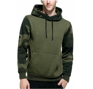 Sudaderas con Capucha de Camuflaje de Primera Calidad Personalizadas al por Mayor, Sudaderas con Capucha de Camuflaje Transpirables para Hombre, Estilo Moderno, Diseño Amarillo - Product Image 5