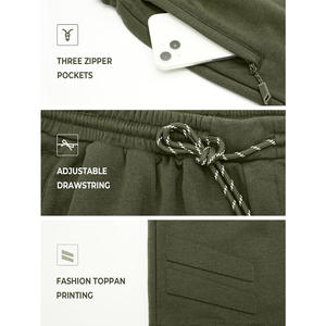 OEM Custom Men's Plus Size Casual Breathable Cotton Gym Cargo Shorts <b>Drawstring</b> Closure Private Label Manufacturer - Product Image 5