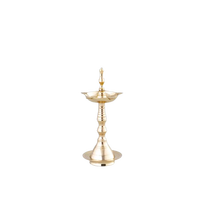 Lampe à huile en laiton multicolore de haute qualité faite à la main Diya Hindouisme et bouddhisme Article de prière Brûleur d'encens Enduit d'émail Lot de 6