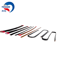 Fil de cuivre toronné plat TengDe, isolé et recouvert de papier, protection IP54, 24 AWG 0,5 mm, 750 V, 105 °C, pour bobinage de moteur