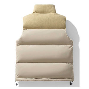 Chaleco de invierno para hombre, chaleco exterior con forro polar, chaqueta cálida sin mangas - Product Image 2