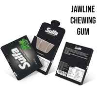 Chewing-gum dur à mâcher, formule fruitée personnalisée, 100% xylitol, sans sucre, sans OGM, végétalien, naturel, stimulant énergétique, pour l'exercice des mâchoires et des dents